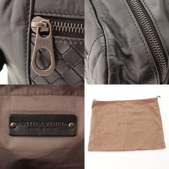 Bottega Veneta Intrecciato Black Pocket Body Bag - Picture 8 of 9